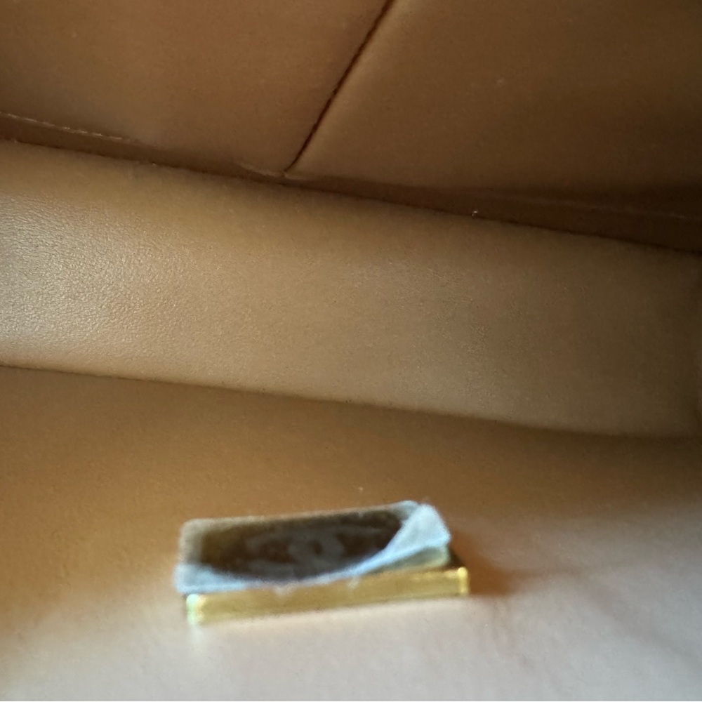 CHANEL Classic 11.12 Medium Double Flap in Camel Caviar Leather Gold Hardware - Picture 12 of 12